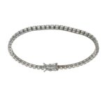 Bracciale tennis con diamanti