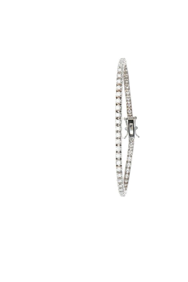 Bracciale tennis con diamanti