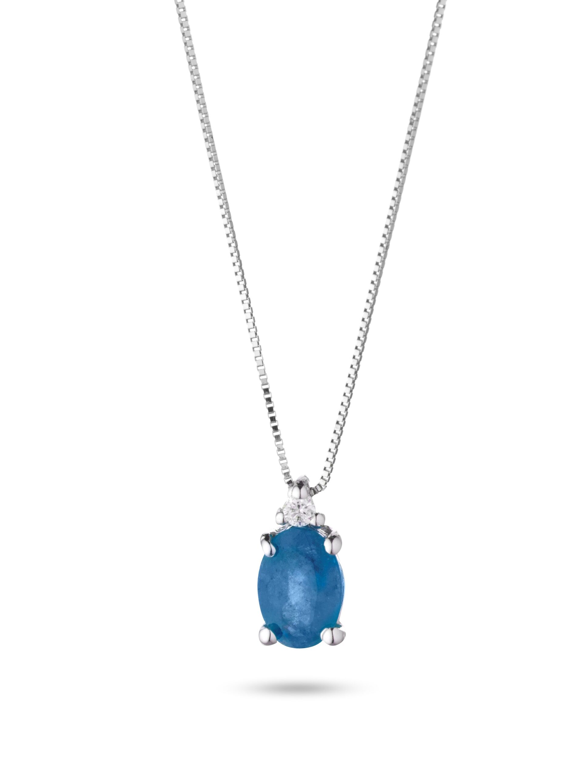 Collana hot sale zaffiro blu