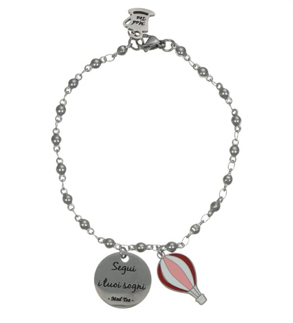 Bracciale acciaio mad tea gioielli da favola