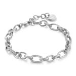 BRACCIALE CHUNKY IN ACCIAIO