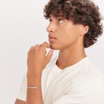 BRACCIALE PROUD IN ACCIAIO, CATENA GRUMETTA E CENT