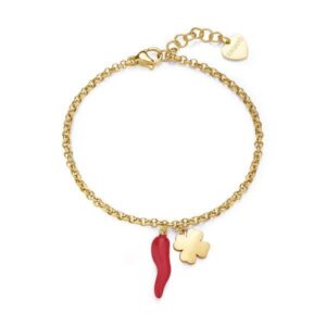 BRACCIALE FEELINGS  IN ACCIAIO 316L,  FINITURA PVD
