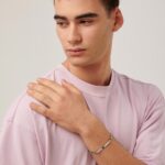 BRACCIALE PROUD IN ACCIAIO 316L E CENTRALE CON SCRITTA DAD