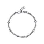 BRACCIALE RIPPLE IN ACCIAIO 316L