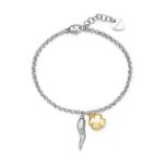BRACCIALE FEELINGS  IN ACCIAIO 316L,  FINITURA PVD