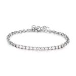 BRACCIALE TENNIS TRICKY IN ACCIAIO 316L