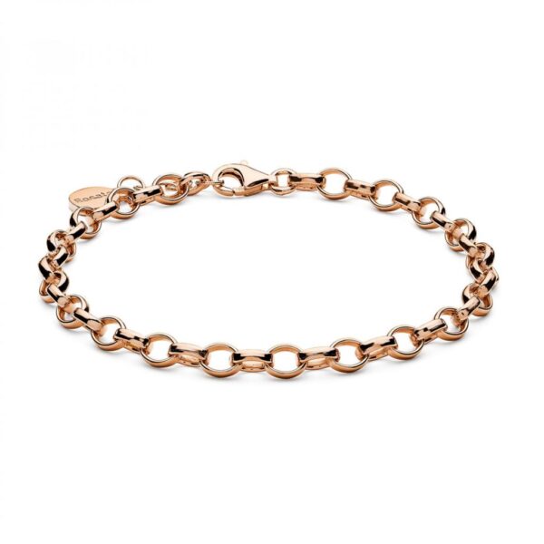 BRACCIALE STORIE ARGENTO 925/1000 GALVANICA ROSA