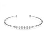 BRACCIALE RIGIDO STORIE ARGENTO 925/1000 RIGIDO RODIATO