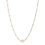 COLLANA STORIE ARGENTO 925/1000 GALVANICA ROSA 500