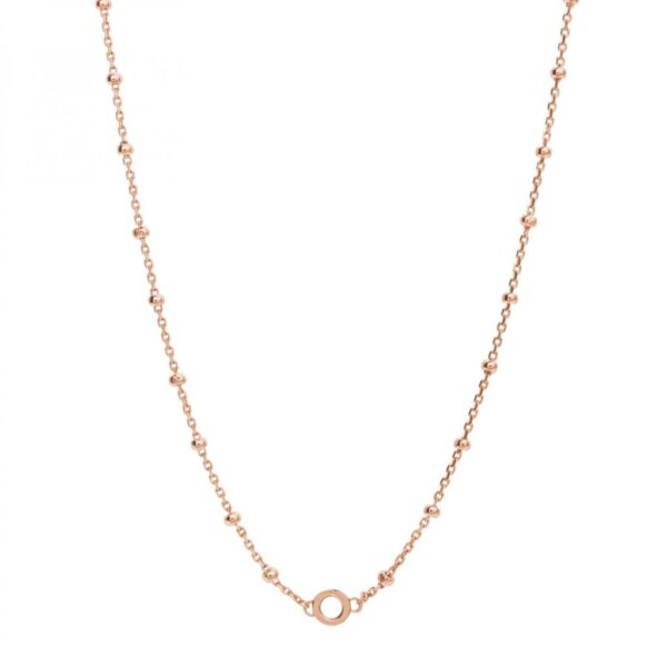 COLLANA STORIE ARGENTO 925/1000 GALVANICA ROSA 500