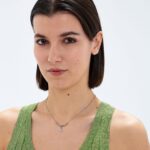 COLLANA ACCIAIO CON LUNA