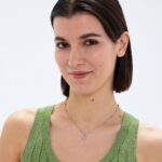 COLLANA ACCIAIO CON QUADRIFOGLIO