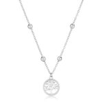 COLLANA ACCIAIO CON ALBERO DELLA VITA