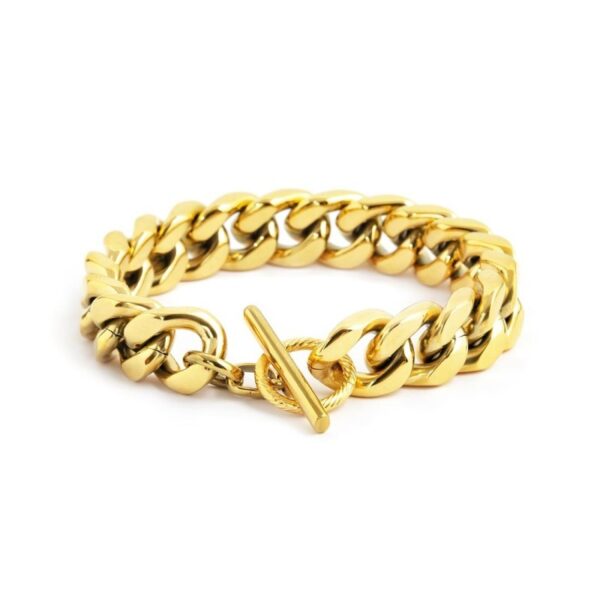 BRACCIALE ACCIAIO CATENA GRUMETTA