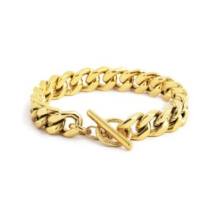 BRACCIALE ACCIAIO CATENA GRUMETTA