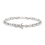 BRACCIALE ACCIAIO CON ANCORA