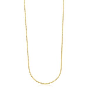 COLLANA LUNGA ACCIAIO DORATO SAGAPO