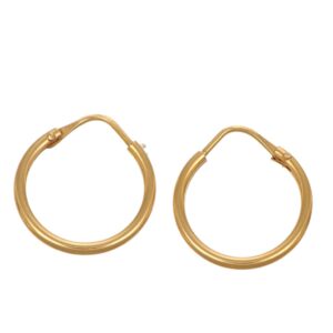 ORECCHINI ORO GIALLO CERCHIETT