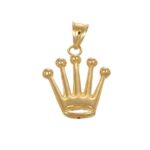 CIONDOLO ORO GIALLO CORONA