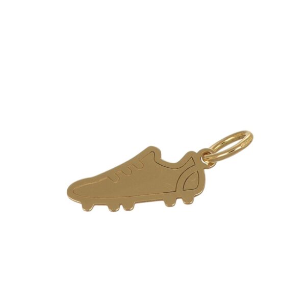 CIONDOLO ORO GIALLO SCARPETTA DA CALCIO