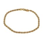 Bracciale due ori torcion