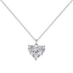 COLLANA ALMIRA GIOIELLI CUORE PENDENTE B2B - BIANCO