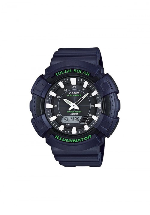 OROLOGIO CASIO CON CINTURINO IN GOMMA NERO