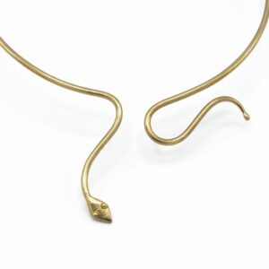 CHOKER OTTONE KLK GIOIELLI UN FILO SERPENTE