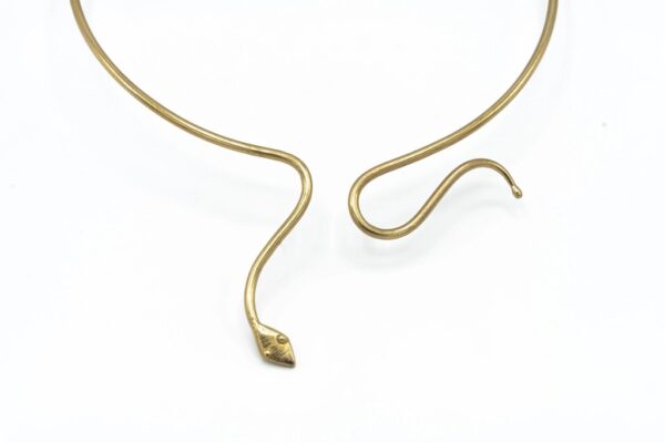 CHOKER OTTONE KLK GIOIELLI UN FILO SERPENTE