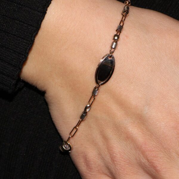 Bracciale due ori zancan
