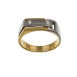 Anello due ori uomo regilus
