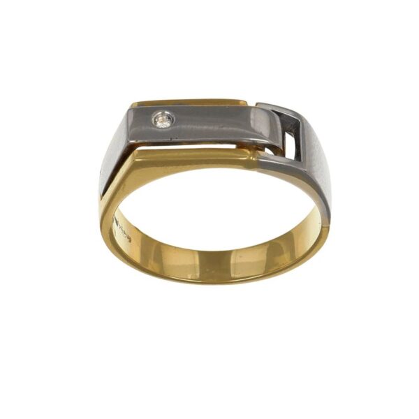 Anello due ori uomo regilus