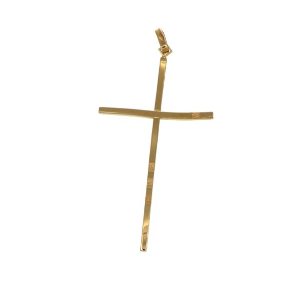 Ciondolo oro giallo croce