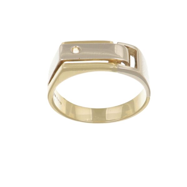 Anello due ori uomo regilus