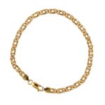 Bracciale oro giallo uomo