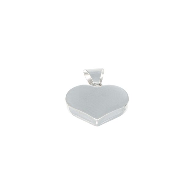 Ciondolo oro bianco cuore