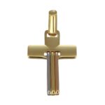 Ciondolo tre ori croce chimento