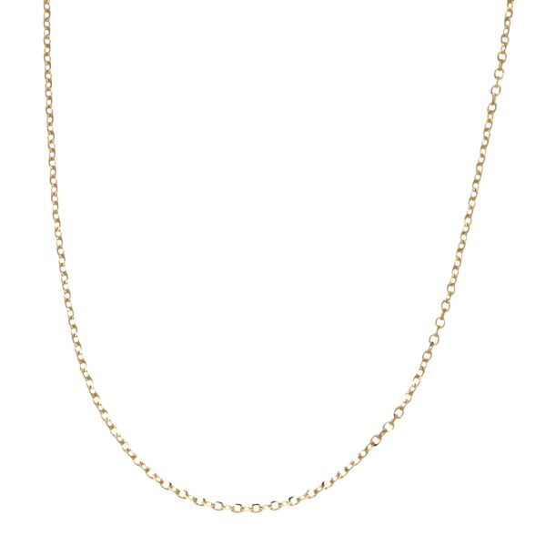 Collana oro giallo catenella