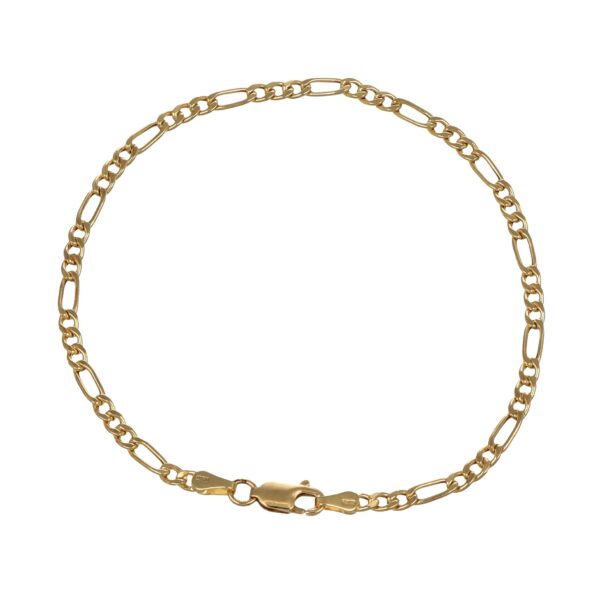 Bracciale oro giallo tre piu uno