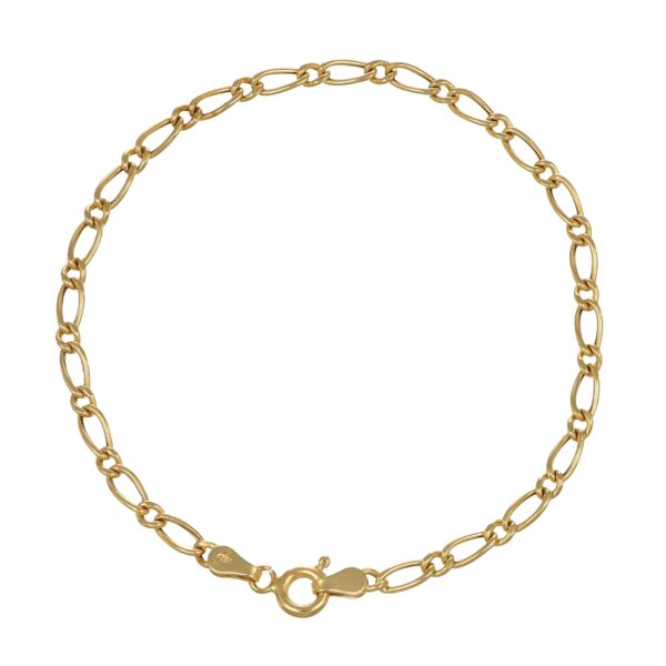 Bracciale oro giallo uno piu uno