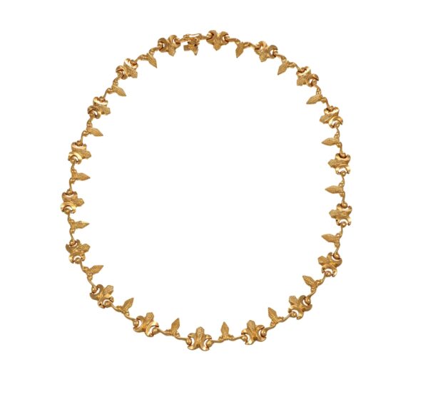 Collana oro giallo modello vintage