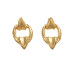 ORECCHINI ORO GIALLO PENDENTI LUCIDI