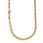 COLLANA ORO GIALLO FASCETTE SEMIRIGIDE SARA