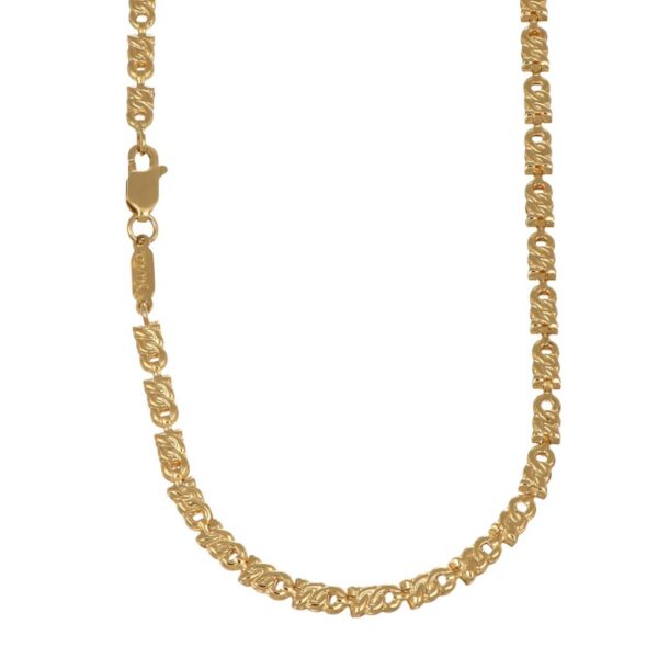 COLLANA ORO GIALLO FASCETTE SEMIRIGIDE SARA