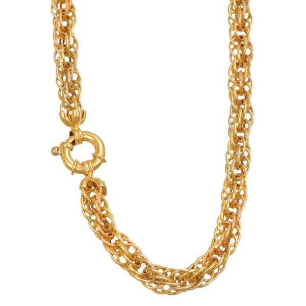 COLLANA TRE ORI CATENA MARZIA