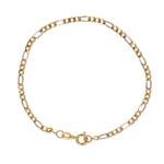 BRACCIALE DUE ORI 3+1