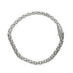 BRACCIALE ORO BIANCO SEMIRIGIDO CHIMENTO