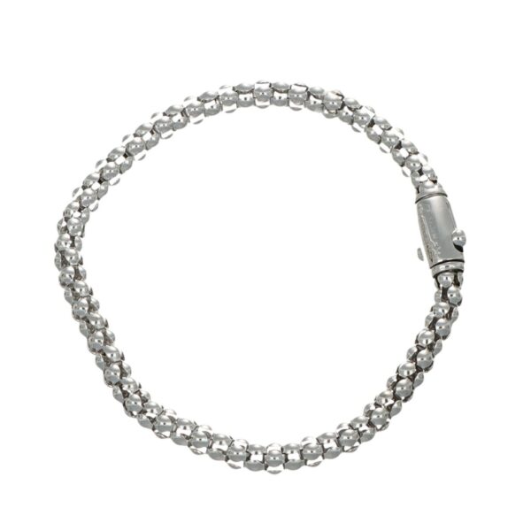 BRACCIALE ORO BIANCO SEMIRIGIDO CHIMENTO