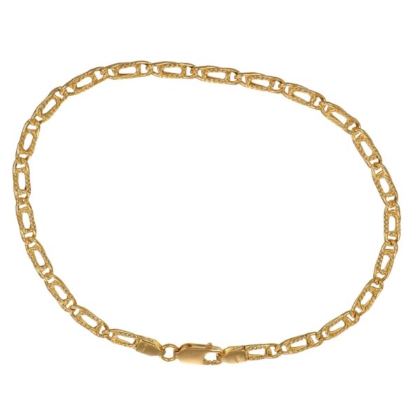 Bracciale oro giallo lavorato